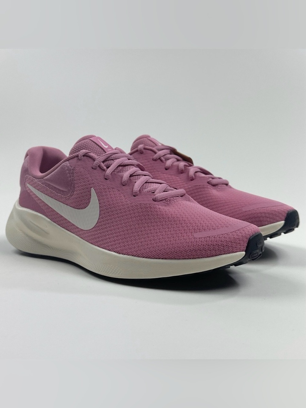 Nike Revolution 7 Womens Pink White Shoes Sneakers Athletic Running FB2208-604